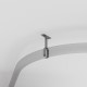 OVAL TUBE ROOF SUPPORT / ALUMINIUM MAT